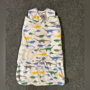 Halo White and Blue Sleep Sacks with Dinosaur Print